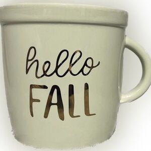 💥HELLO FALL IQ Accessories  Jumbo Latte Coffee Tea Mug Cup Collectible Keepsake